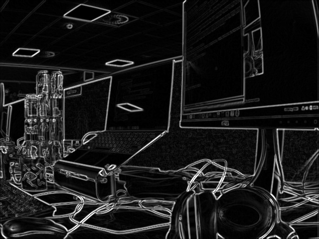 使用索贝尔滤波器的图像